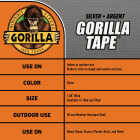 Gorilla 1.88 In. x 30 Yd. Heavy-Duty Duct Tape, Silver Image 2