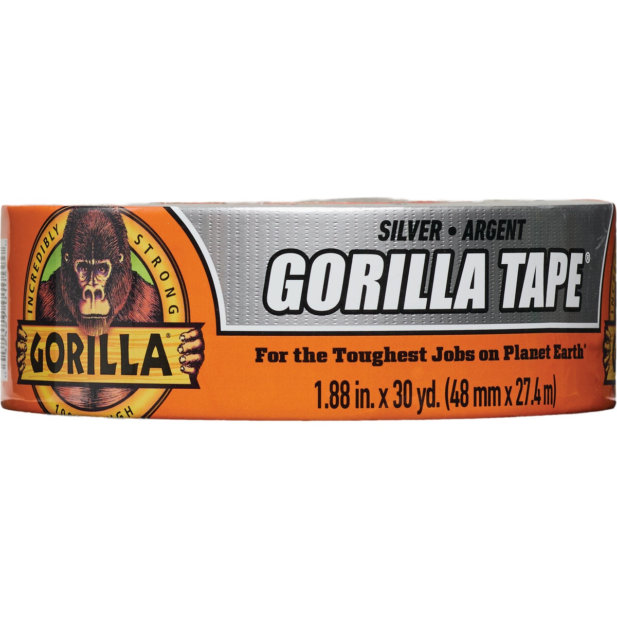 Gorilla 1.88 In. x 30 Yd. Heavy-Duty Duct Tape, Silver Image 4