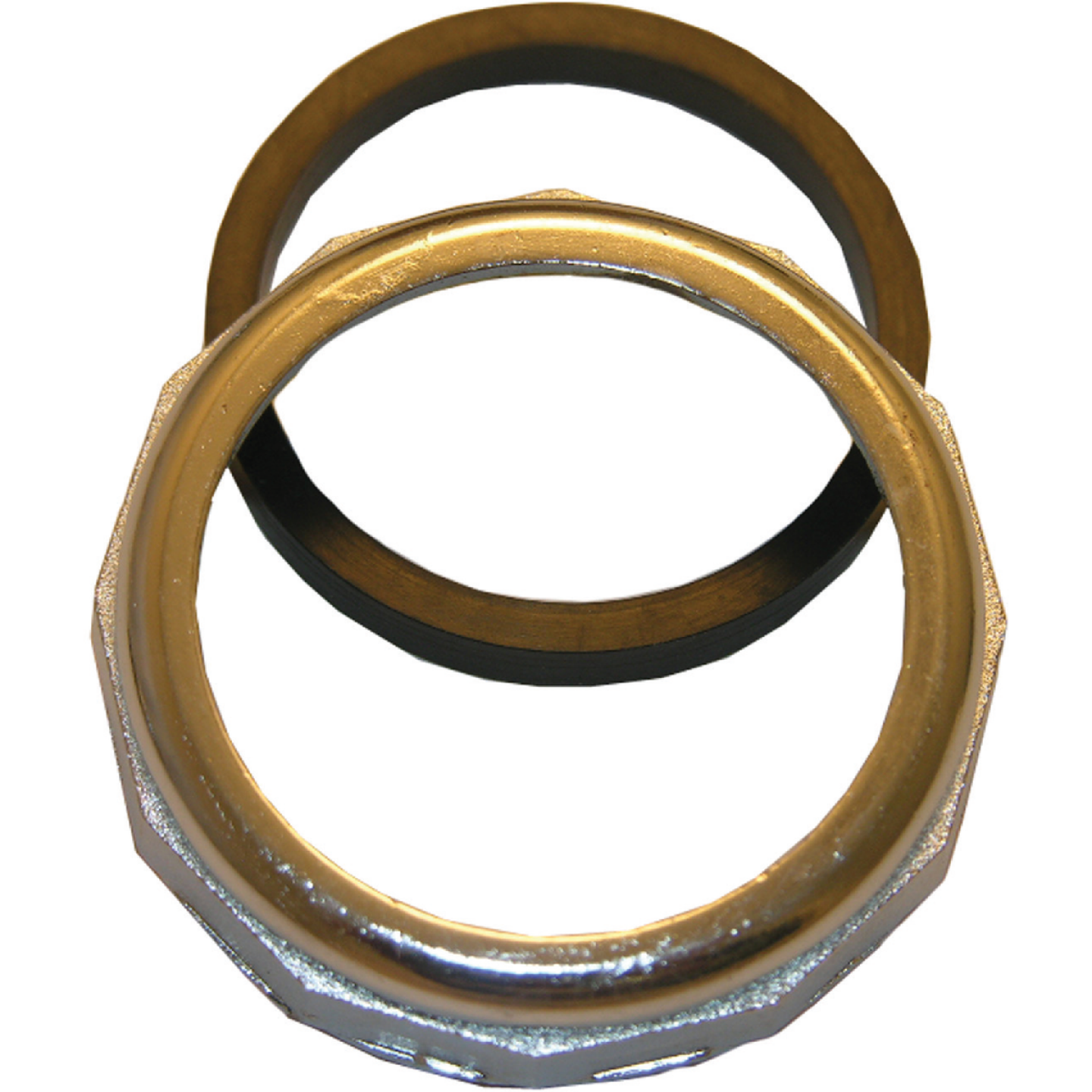 Lasco 1-1/2 In. x 1-1/2 In. Chrome Plated Slip Joint Nut and Washer Image 1