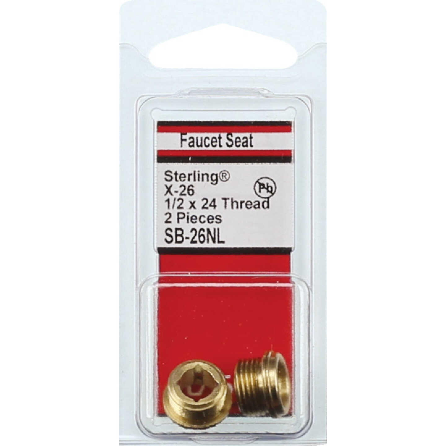Lasco Sterling 24 In. Thread Size Bibb Seat (2-Pack) Image 2