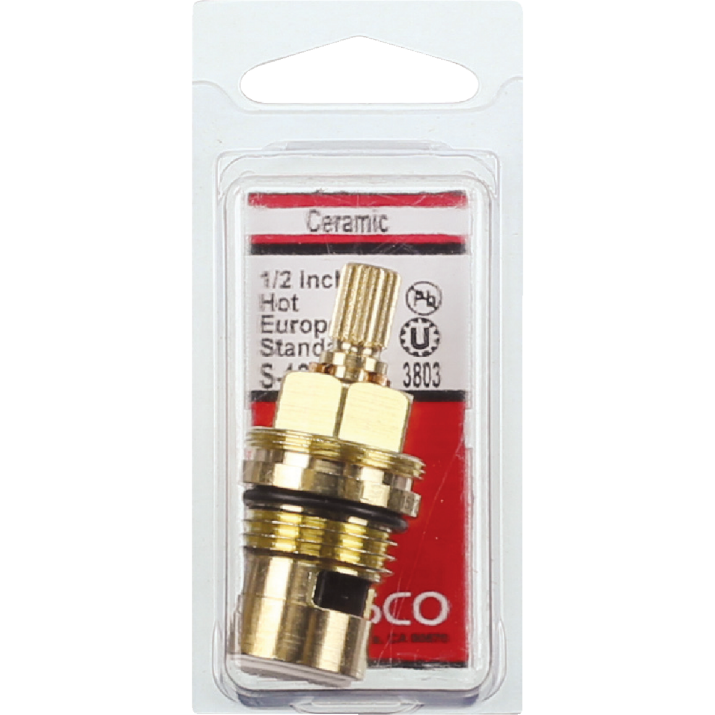 Lasco Hot Water Milwaukee Faucet Stem Image 2