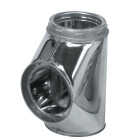 SELKIRK Sure-Temp 8 In. Stainless Steel Insulated Tee with Cap Image 1