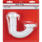 Lasco 1-1/4 In. White Plastic J-Bend Image 2