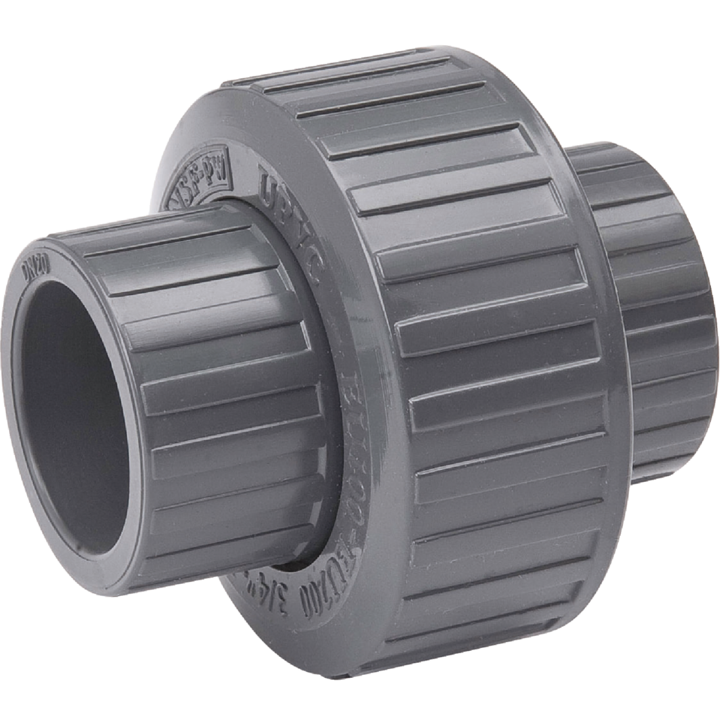 B&K 1 In. Solvent Schedule 80 PVC Union Image 1