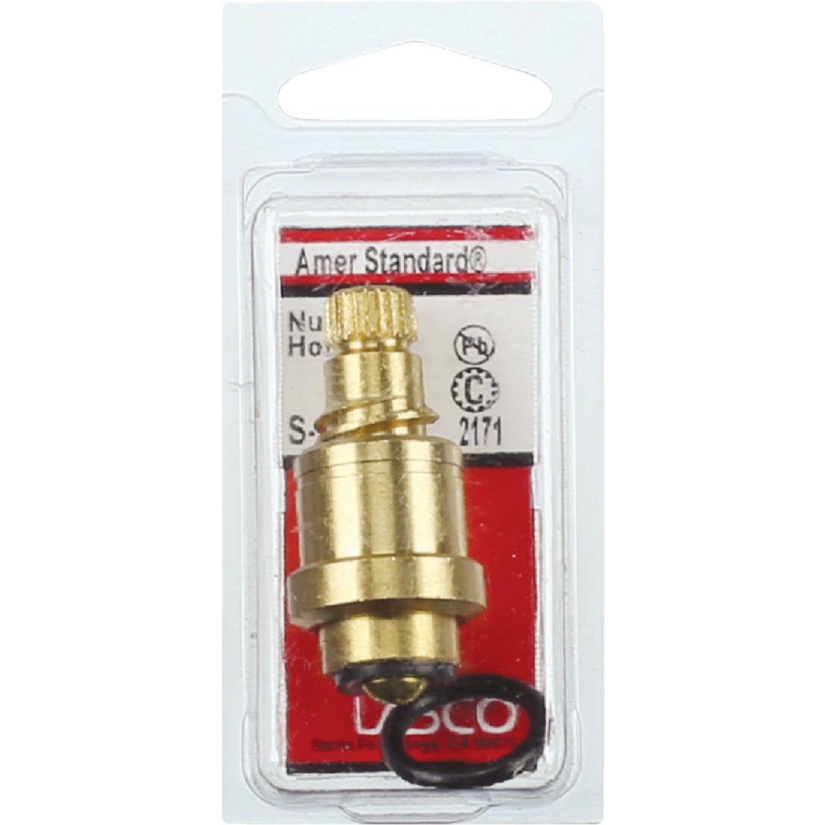 Lasco Hot Water American Standard No. 2171 Faucet Stem Image 2