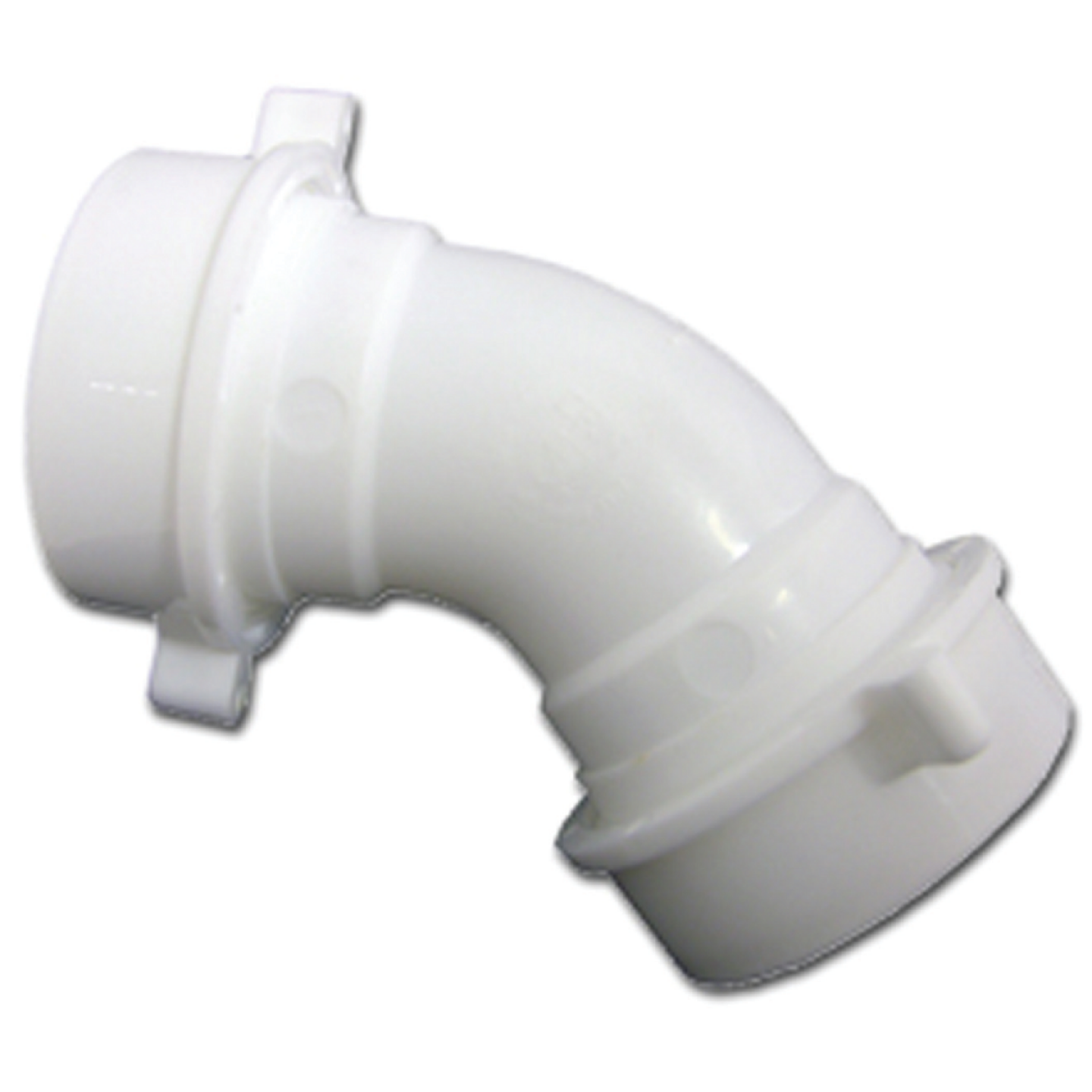 Lasco 1-1/2 In. White Plastic Elbow Image 1