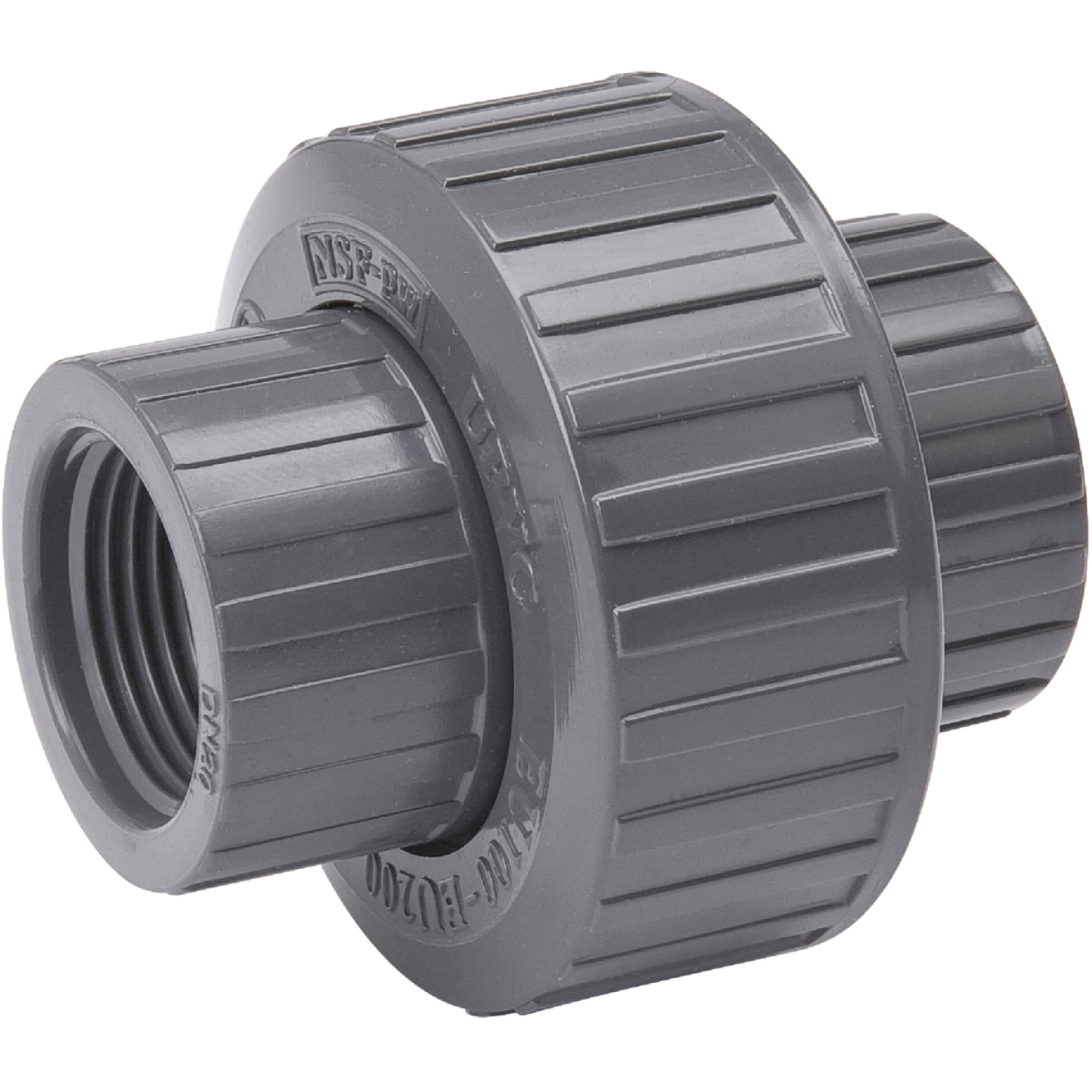 B&K 1-1/4 In. FIP Threaded Schedule 80 PVC Union Image 1