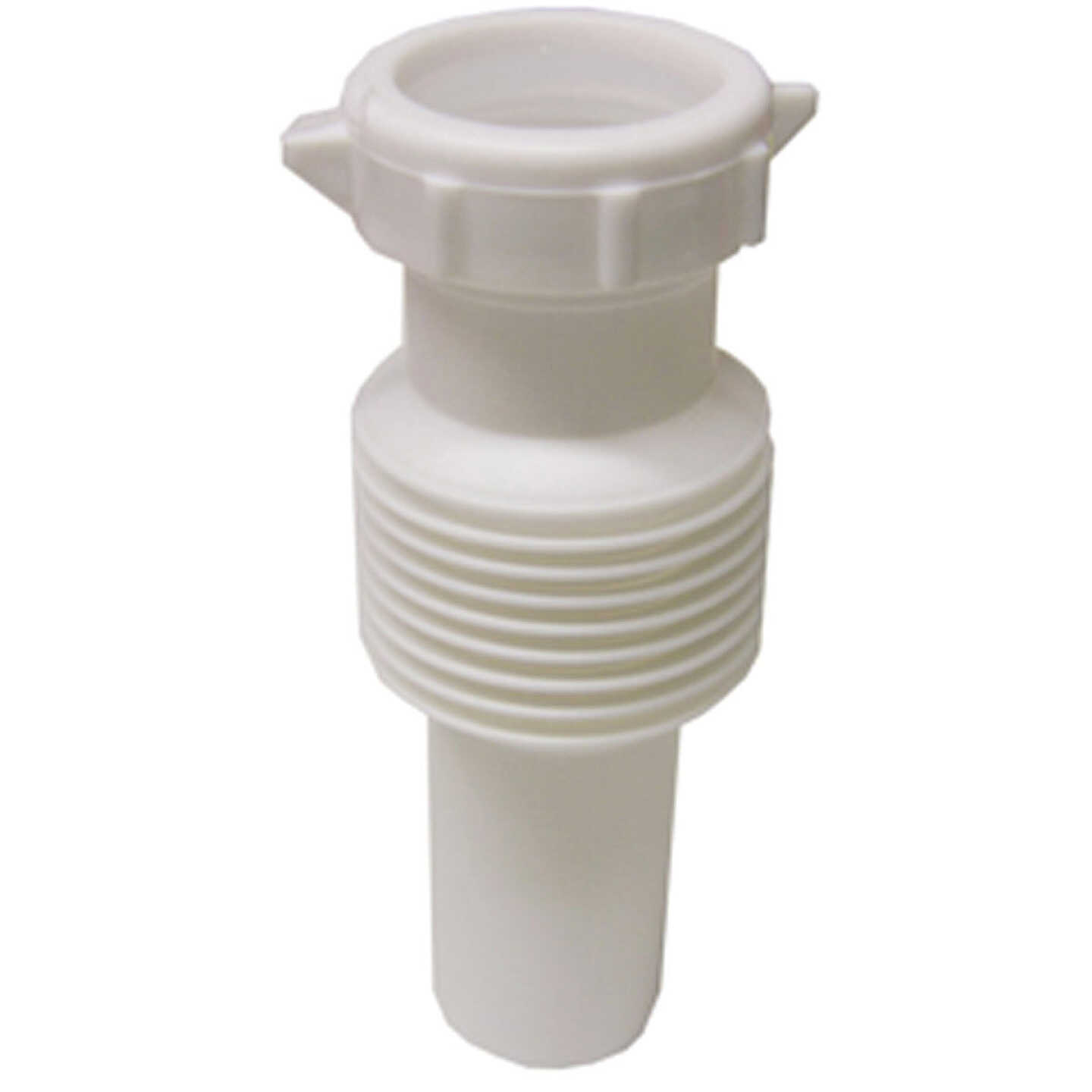 Lasco 1-1/2 In. OD White Plastic Extension Tube Image 1