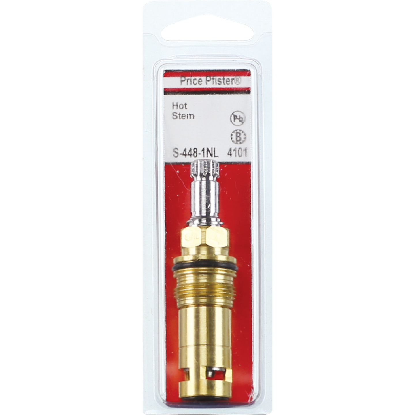 Lasco Hot Water Price Pfister No. 4101 or No. 4102 Widespread Faucet Stem Image 2