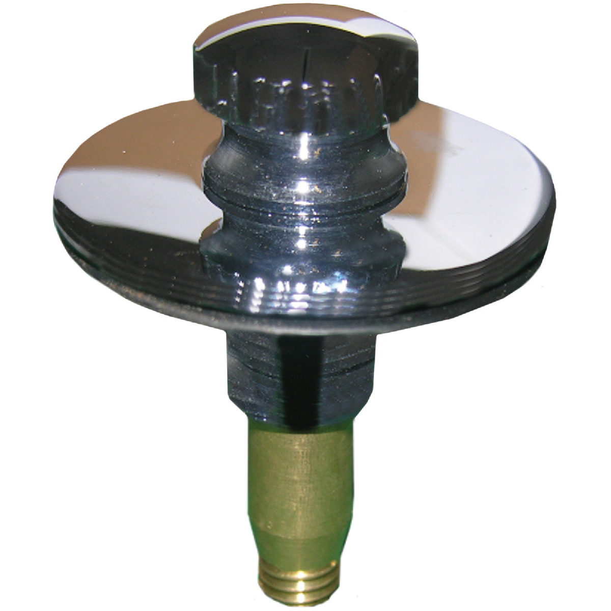 Lasco Push-Pull 5/16 In. & 3/8 In. Thread Tub Drain Stopper Cartridge in Chrome Image 1