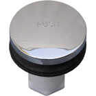 Lasco Tub Toe-Touch 5/16 In. Thread Drain Stopper Cartridge in Chrome Image 1