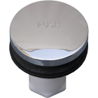 Lasco Tub Toe-Touch 3/8 In. Thread Drain Stopper Cartridge in Chrome Image 1