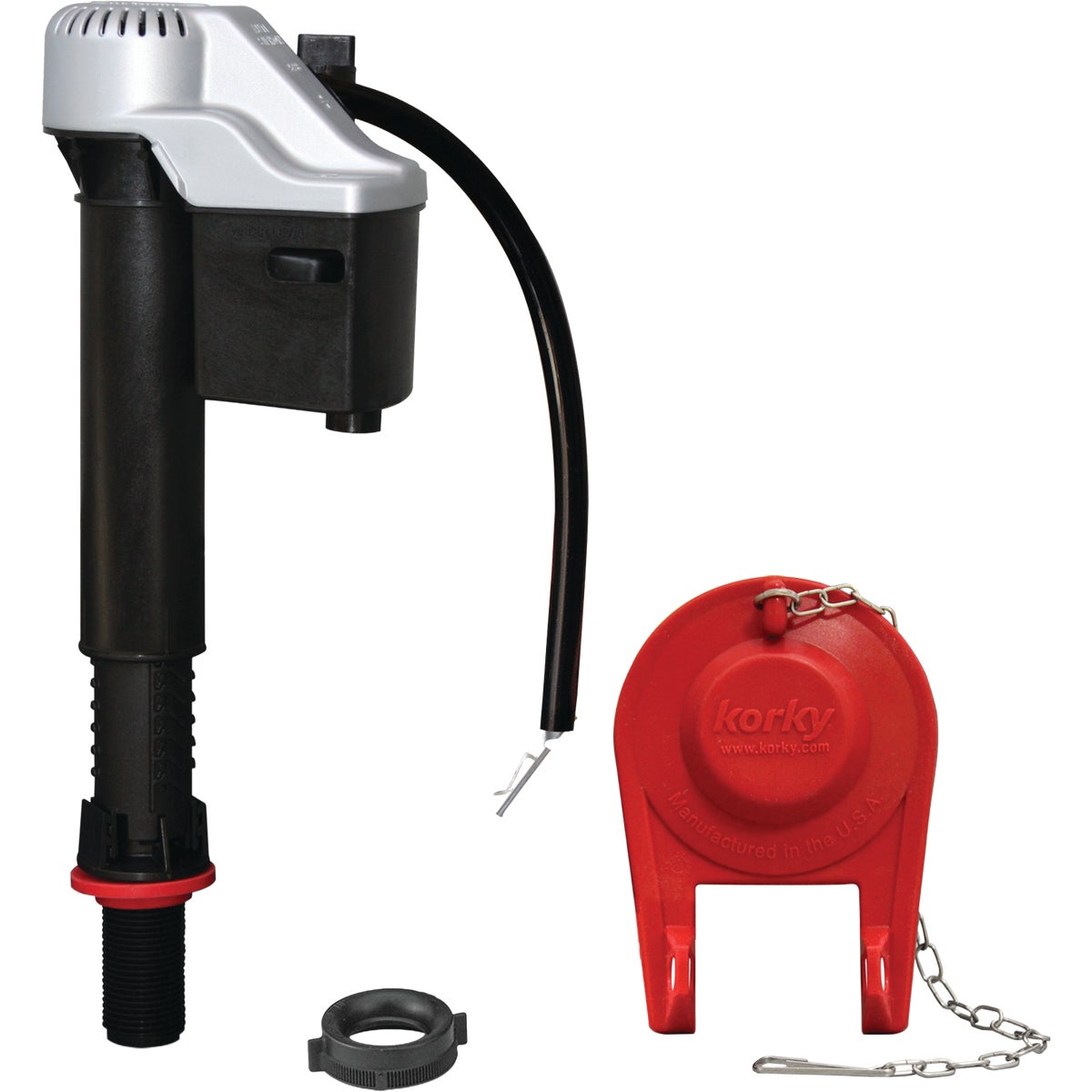 Korky QuietFILL Platinum Fill Valve & 2 In. Flapper Kit