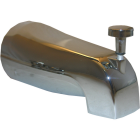 Lasco 5/8 In. Slip-Fit Chrome Bathtub Spout with Diverter Image 1
