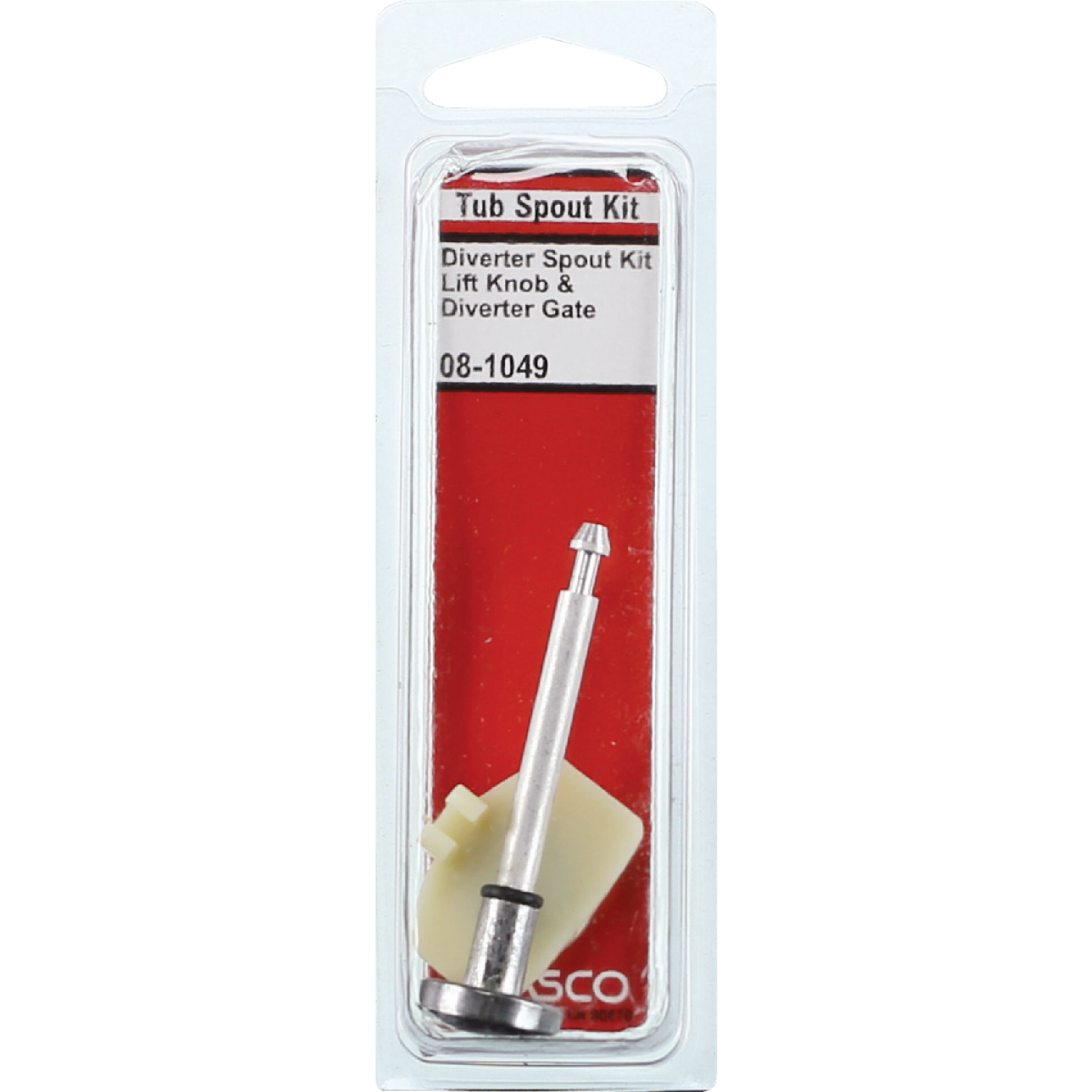 Lasco Universal Fit Chrome Bathtub Spout with Diverter Image 2
