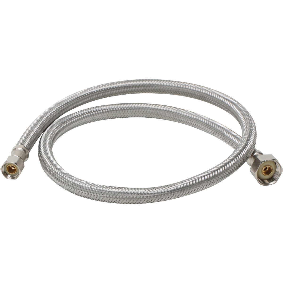 Fluidmaster 3/8 In. C x 1/2 In. FIP x 36 In. L Braided Stainless Steel Faucet Connector Image 5
