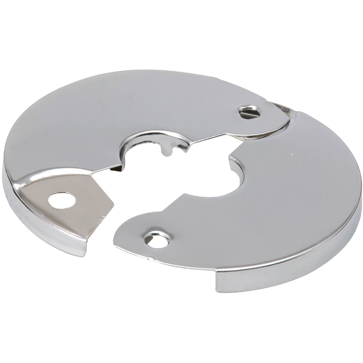 B&K Chrome-Plated Steel 1/2 In. IPS Floor & Ceiling Plate