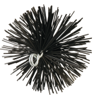 Meeco's Red Devil 6 In. Round Poly Chimney Brush Image 1