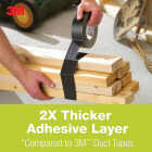 3M 1.88 In. x 30 Yd. Extreme Hold Duct Tape, Black Image 5