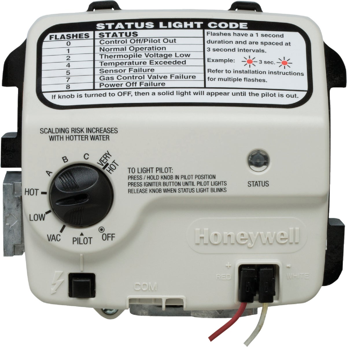 Reliance 301 Series 1 In. Shank Resideo Electronic LP Gas Control Valve And Thermostat Image 1
