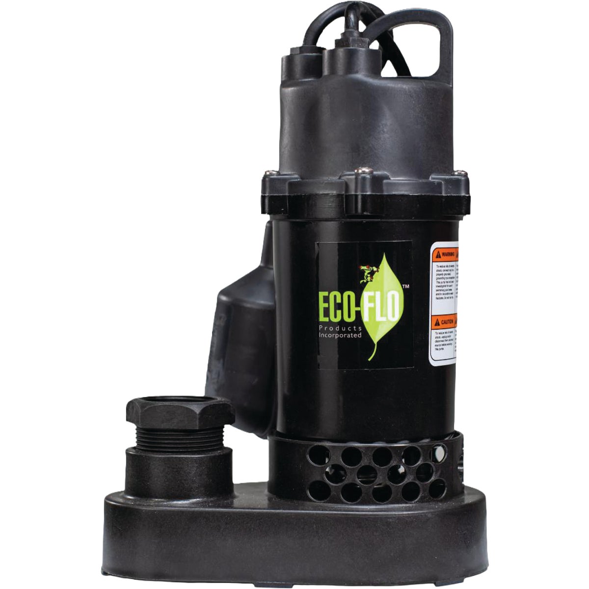 ECO-FLO 1/3 HP Wide Angle Switch Submersible Thermoplastic Sump Pump