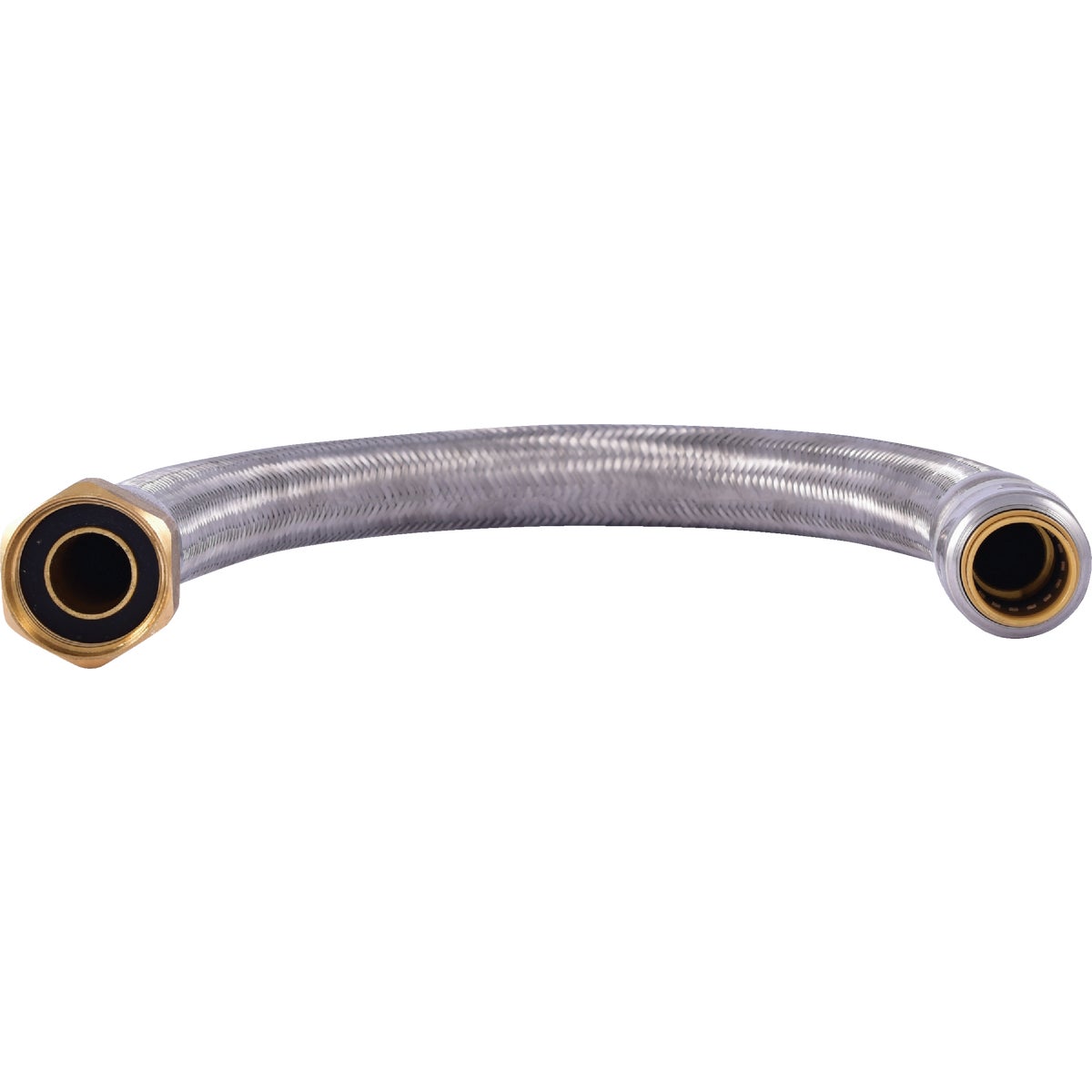 SharkBite 1/2 In. X 3/4 In. FIP X 18 In. L Braided Flexible Water Heater Connector Image 7