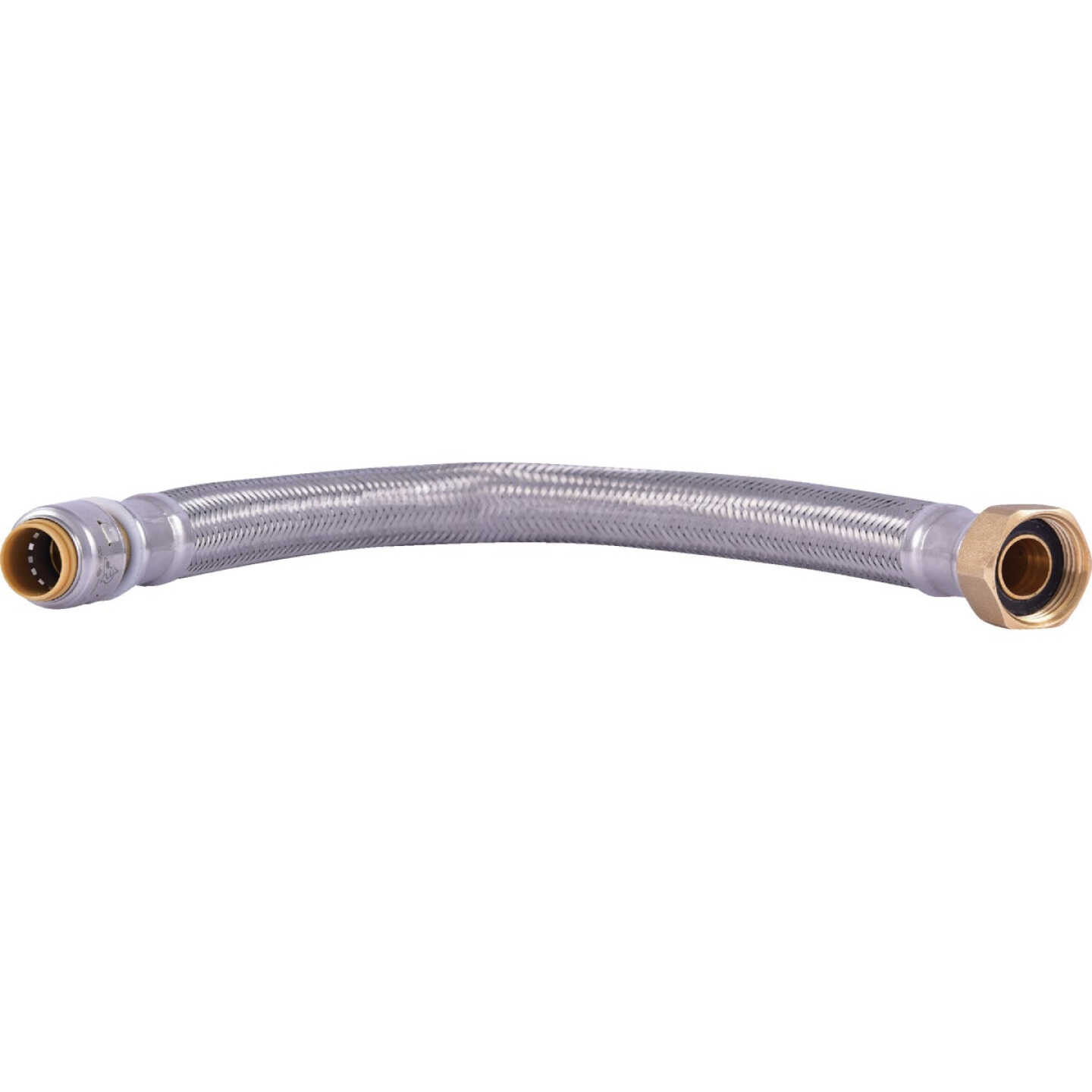 SharkBite 1/2 In. X 3/4 In. FIP X 15 In. L Braided Flexible Water Heater Connector Image 7