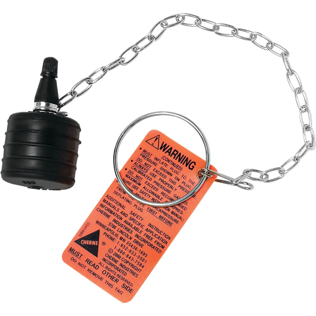 Oatey Cherne 1-1/4 In. to 1-1/2 In. Test-Ball Plug