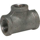 Anvil 3/4 In. x 1/2 In. x 3/4 In. Reducing Malleable Black Iron Tee Image 1