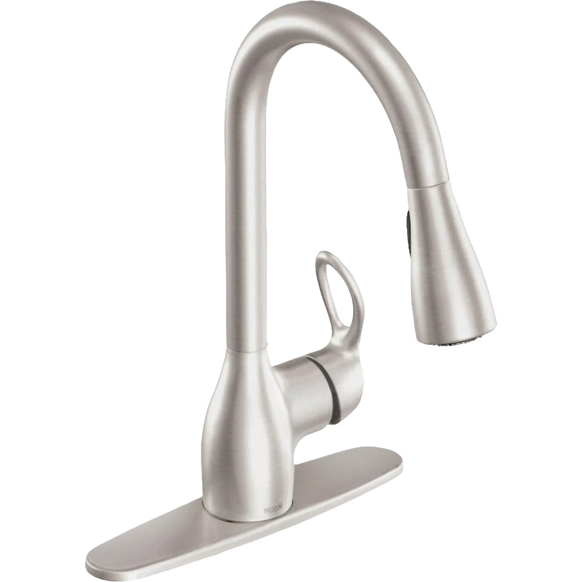 Moen Stainless Steel Kitchen Faucet With Pull-Down Spray