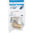Sharkbite 3/4 In. x 3/4 In. 90-Deg Push-to-Connect MNPT Brass Elbow (1/4 Bend) Image 2