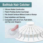 Danco Standard Size Suction Cup Silicone Tub Drain Strainer Image 2