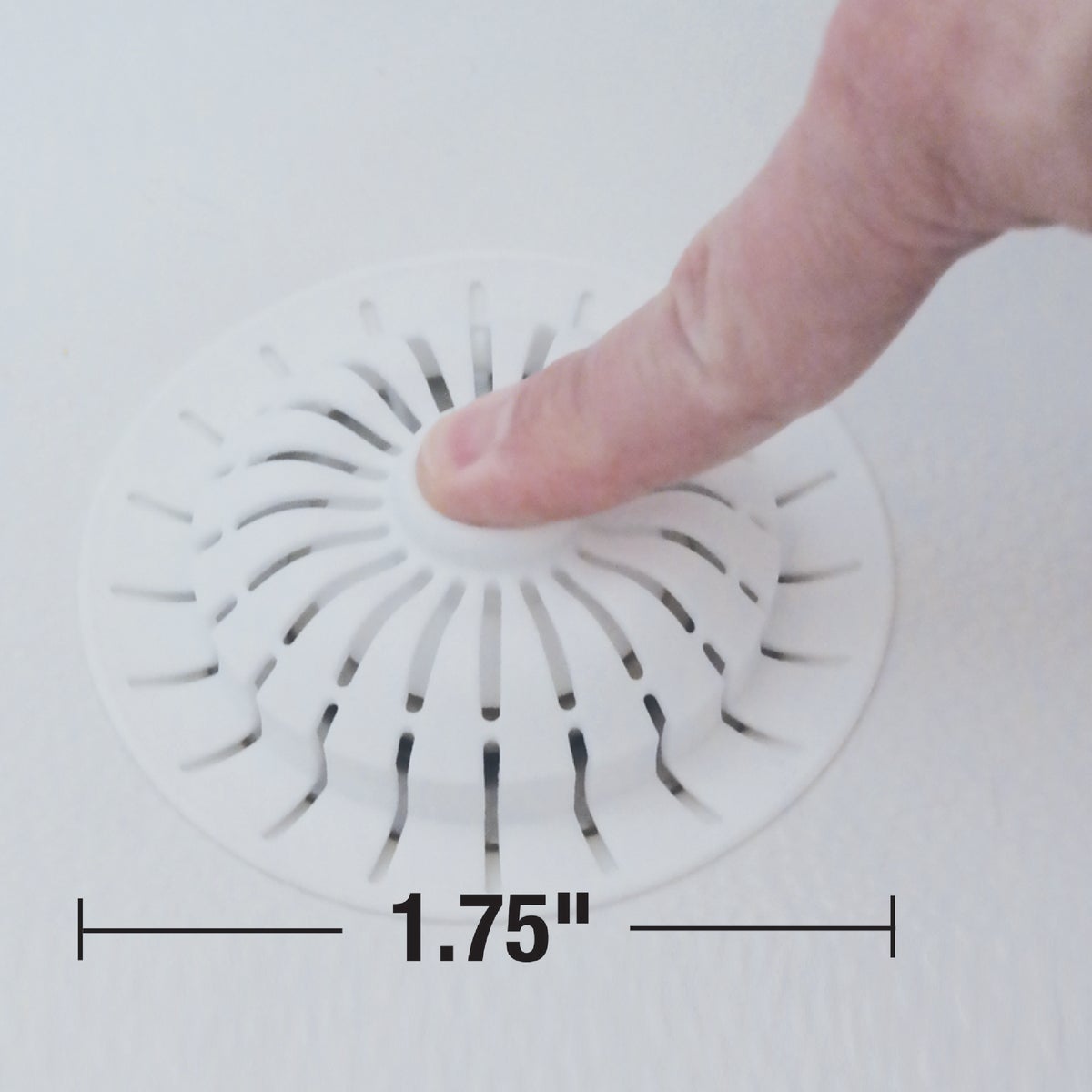 Danco Standard Size Suction Cup Silicone Tub Drain Strainer Image 5