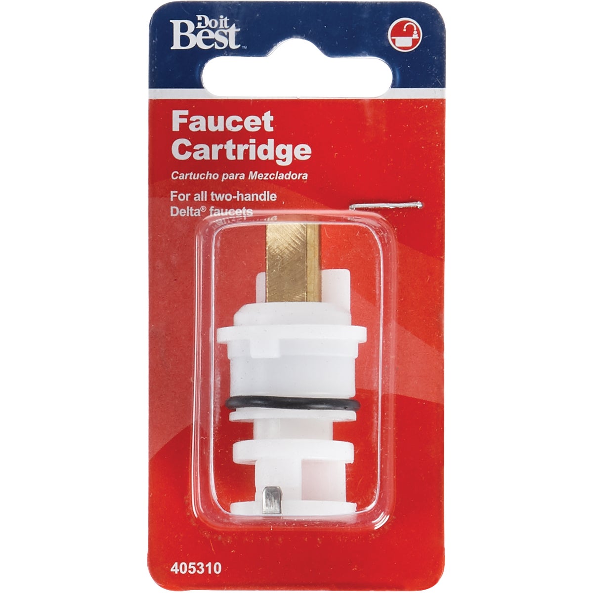 Do it Best Faucet Cartridge for Delta, Delex, and Peerless Style Faucet Image 2