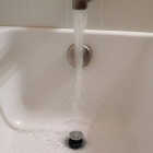 Danco 1-1/2 In. 2-in-1 Hair Catcher and Tub Drain Strainer with Chrome Finish Image 3