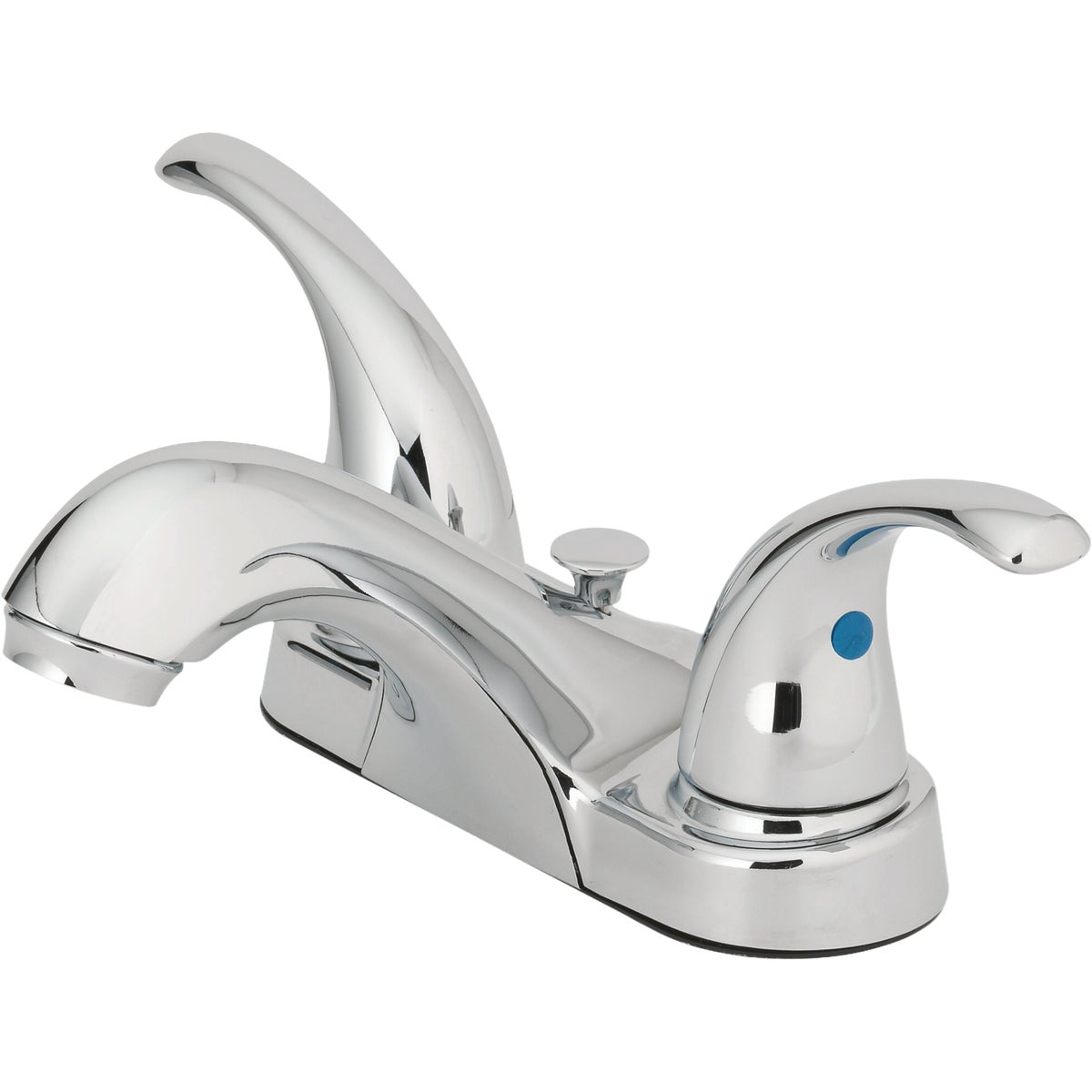 Homepointe Chrome 2 Lever Handles Centerset Lavatory Faucet Image 1