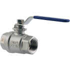 PLUMB-EEZE 1 In. FPT Stainless Steel Full Port Ball Valve Image 1