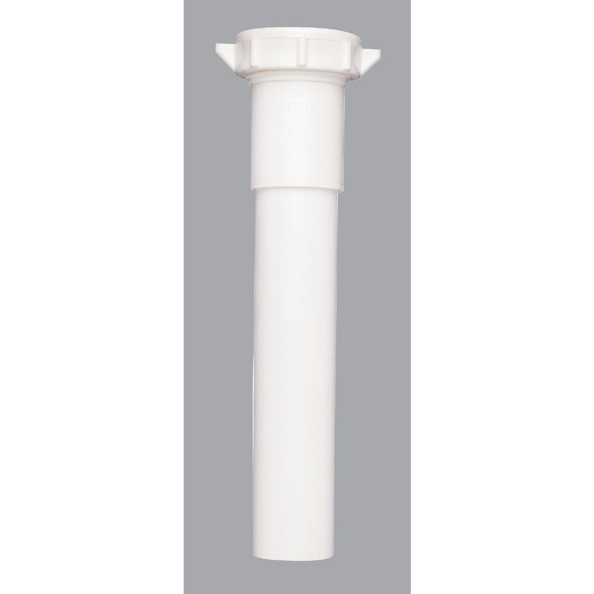Keeney 1-1/2 In. x 6 In. White Plastic Extension Tube