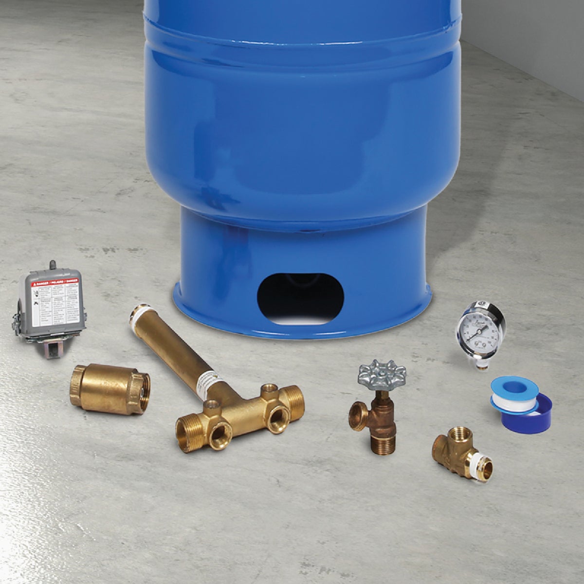Water Worker 20 Gal. Vertical Pre-Charged Well Pressure Tank Image 2