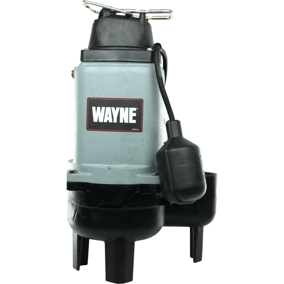 Wayne 1/2 H.P. Cast Iron Sewage Ejector Pump with Piggyback Tether Switch Image 2