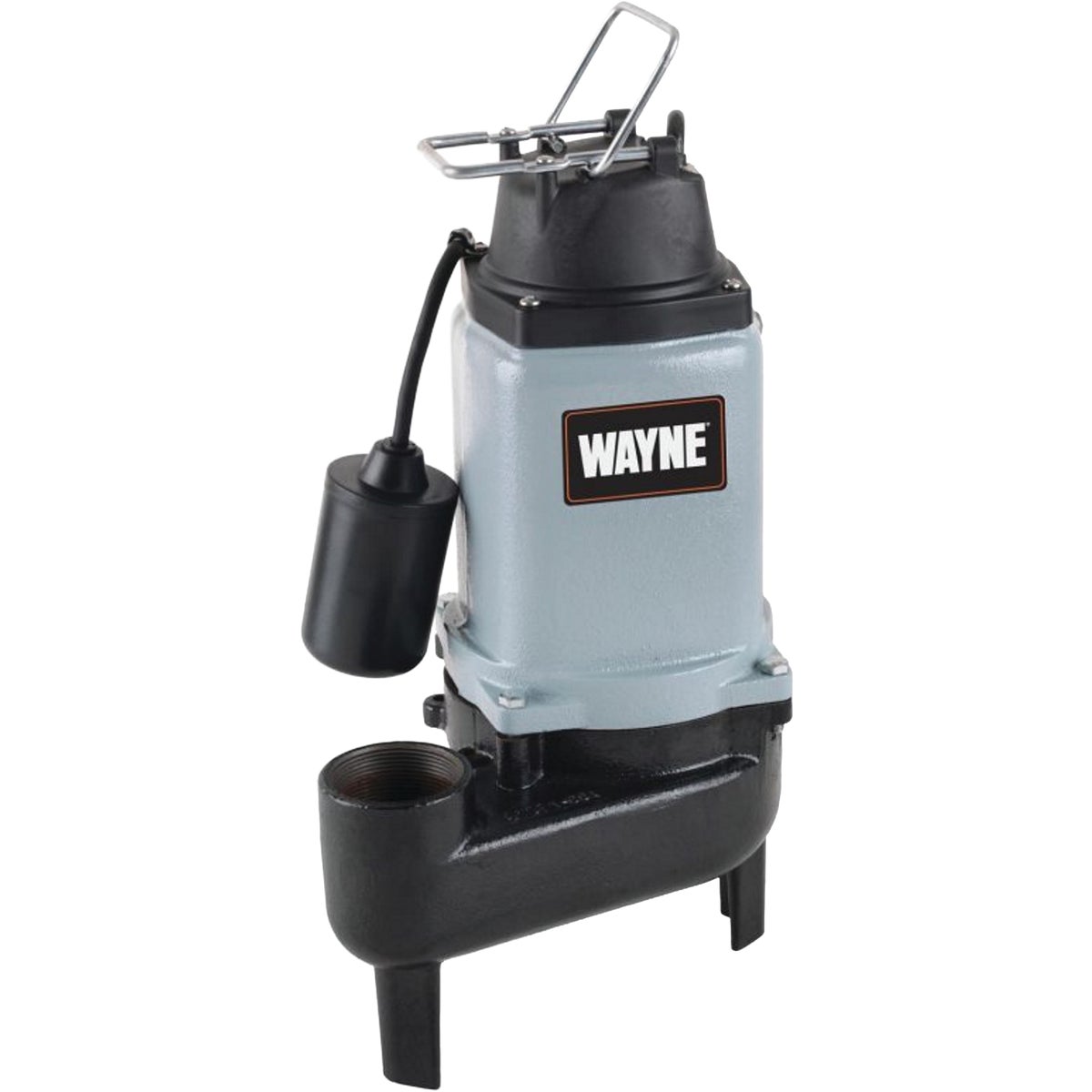 Wayne 1/2 H.P. Cast Iron Sewage Ejector Pump with Piggyback Tether Switch