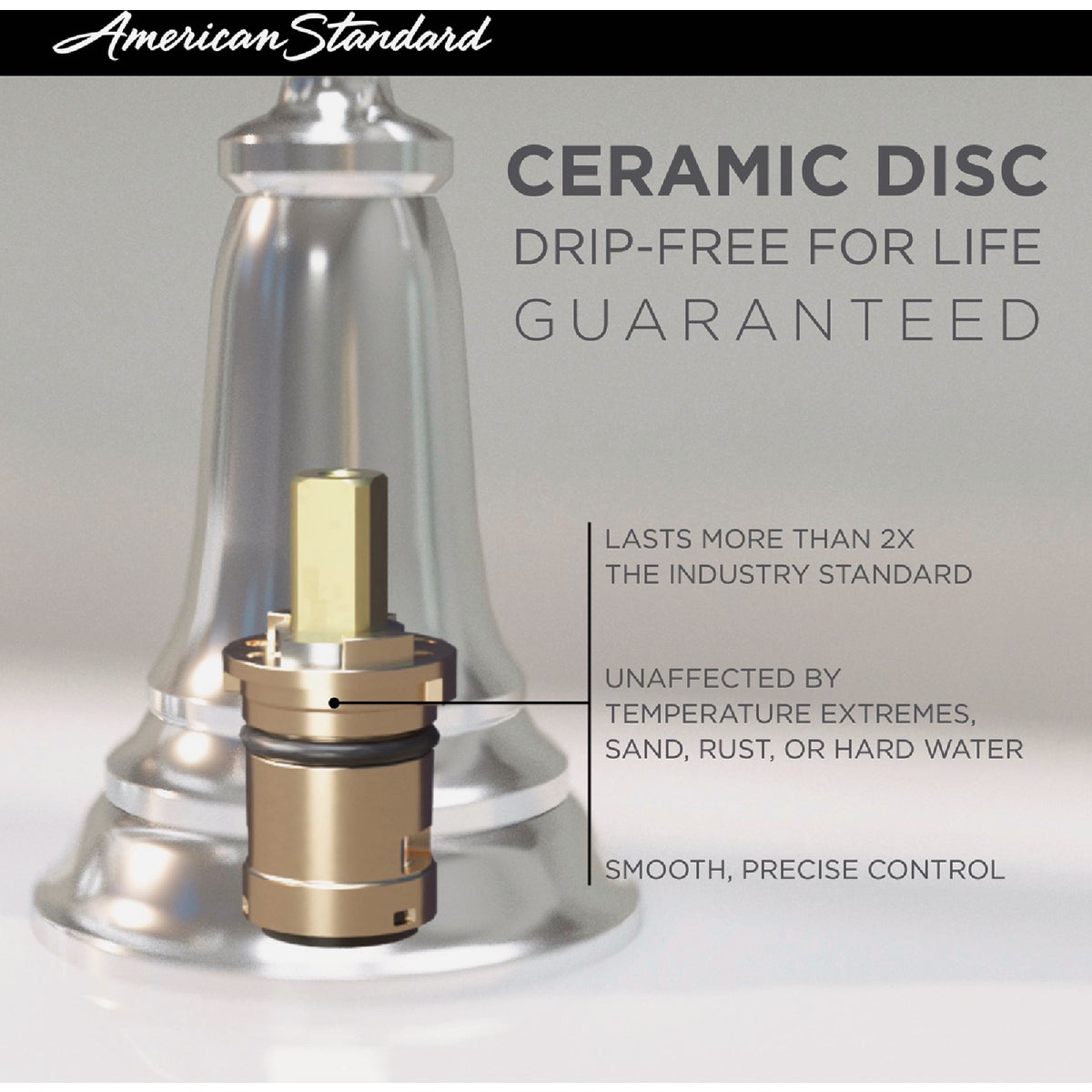 American Standard Mesa 1-Handle Lever Pull-Down Kitchen Faucet with Soap Dispenser, Chrome Image 2