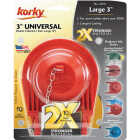 Korky Large 3 In. 2X High Performance Universal Toilet Flapper Image 1