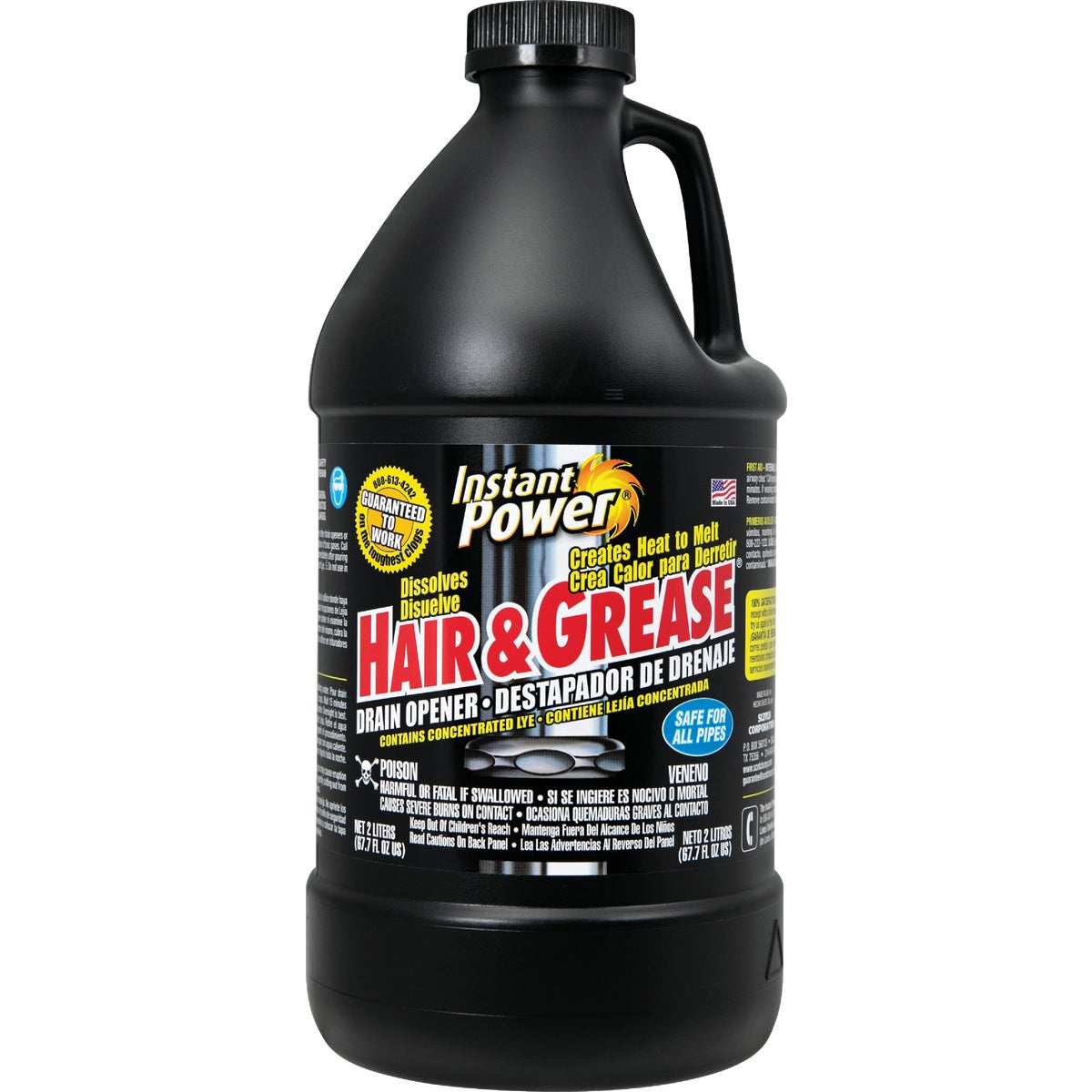 Instant Power 67.6 Oz. Instant Power Liquid Drain Cleaner