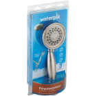 Waterpik PowerSpray 3-Spray 2.5 GPM Brushed Nickel Hand-Held Shower Image 3