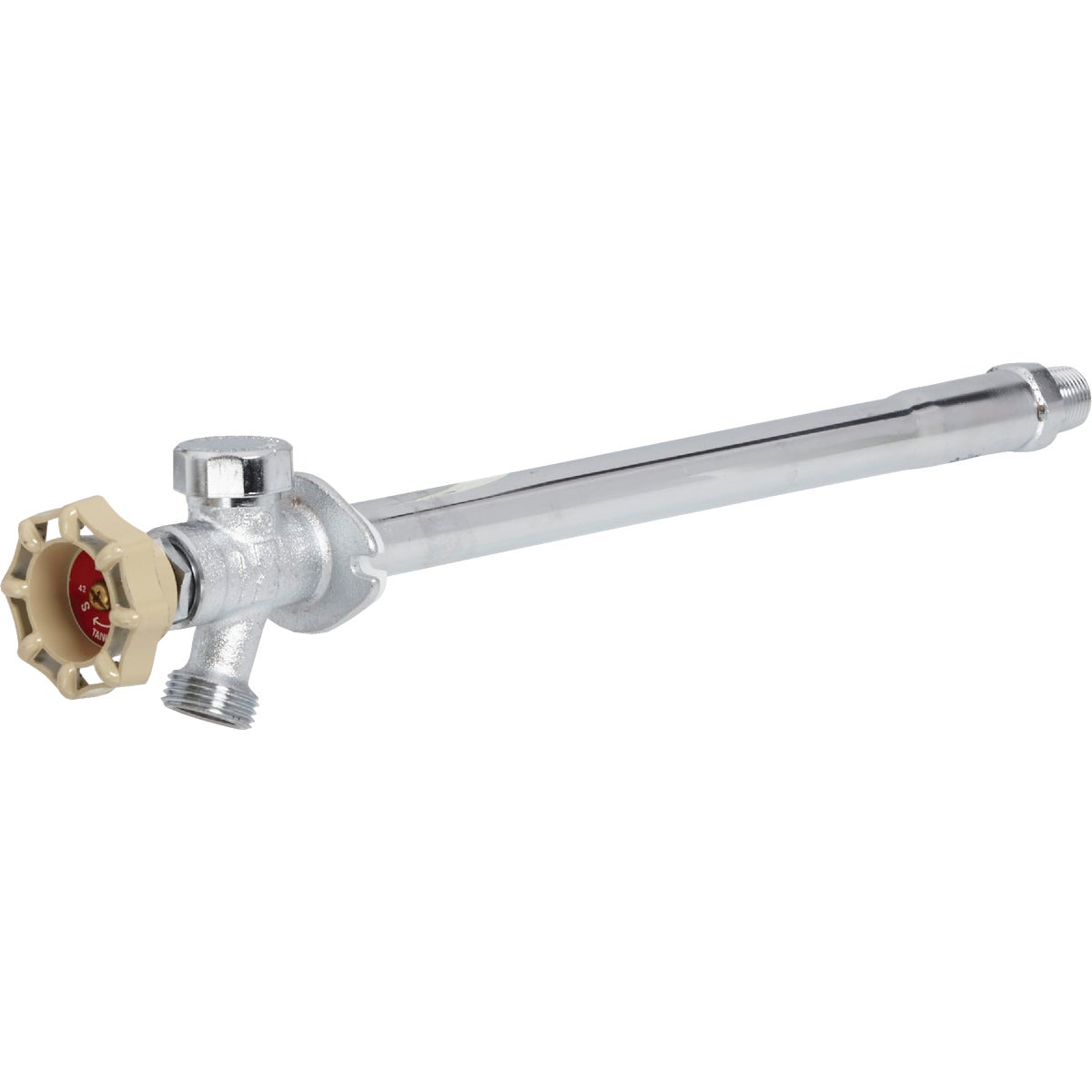 ProLine Chrome Plated Brass 1/2 In. MIP x 3/4 In. MHT 10 In. Frost Free Sillcock