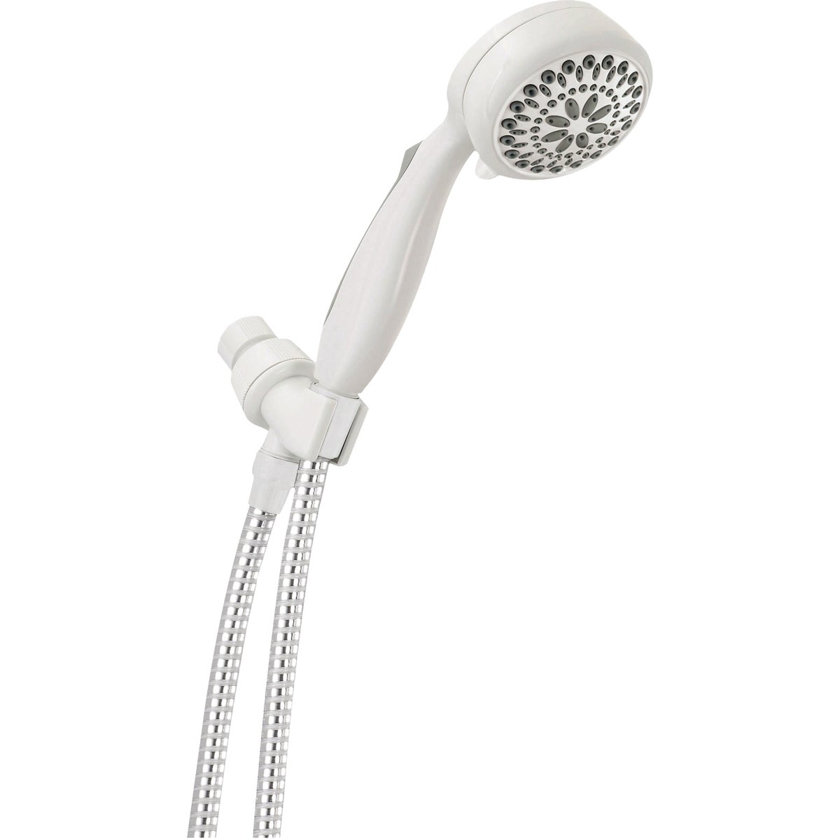 Delta 1.75 GPM White 7-Spray Handheld Shower Head