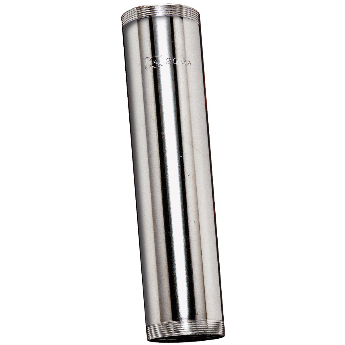 Keeney 1-1/2 In. x 12 In. Chrome Plated Threaded Tube