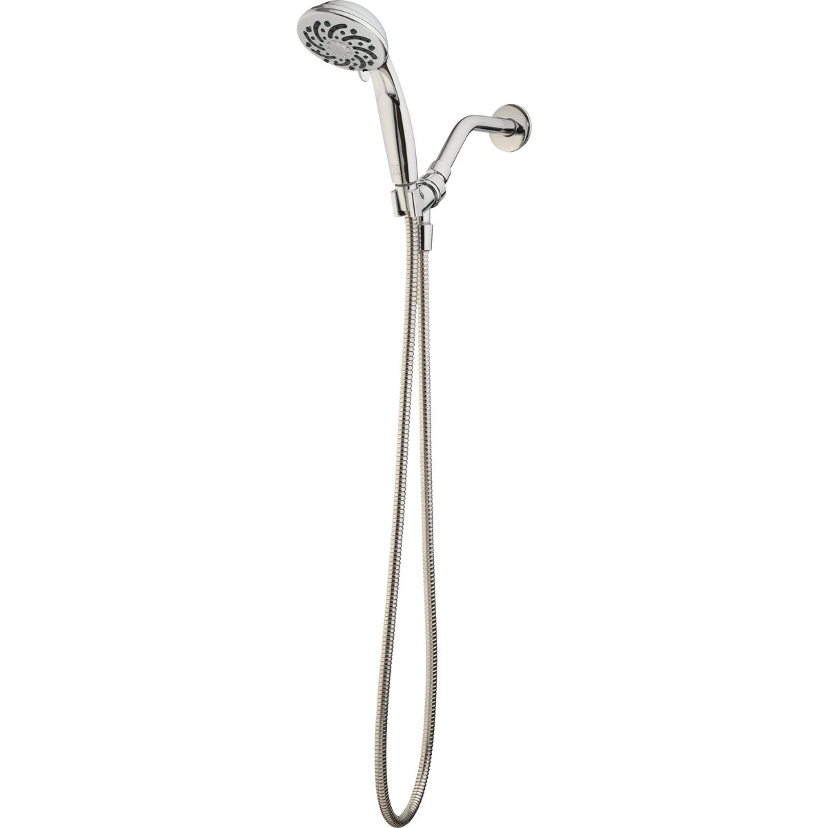 AquaVista Serene 6-Setting 3.5 In. Handheld Showerhead in Chrome Image 1