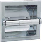 Home Impressions Vista Chrome Recessed Toilet Paper Holder Image 4